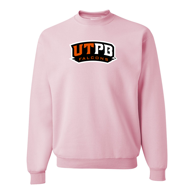 Men's UTPB Falcons JERZEES NuBlend Crewneck Sweatshirt
